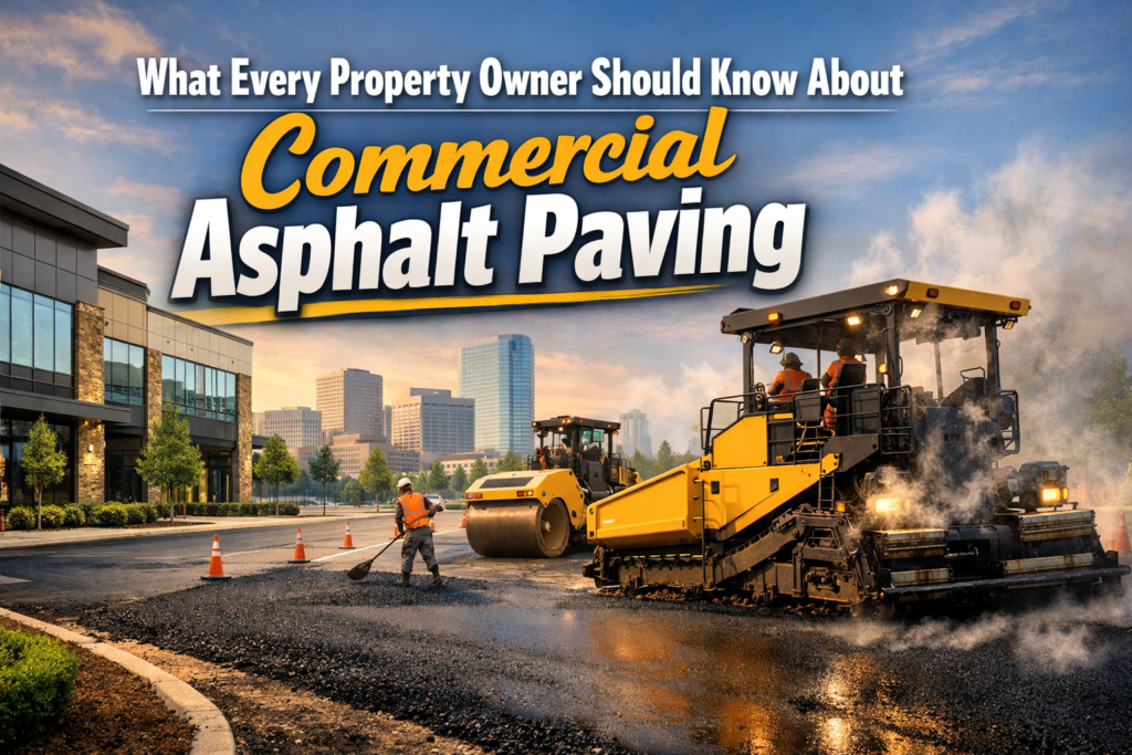 What Every Property Owner Should Know About Commercial Asphalt Paving